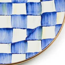 MacKenzie-Childs Royal Check Salad/Dessert Plate| Dinnerware & Flatware