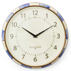 MacKenzie-Childs Royal Check School Wall Clock| Room Accents