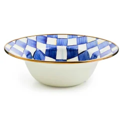 MacKenzie-Childs Royal Check Serving Bowl| Serveware