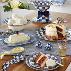 MacKenzie-Childs Royal Check Serving Bowl| Serveware