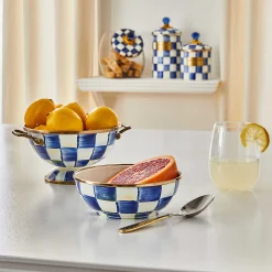 MacKenzie-Childs Royal Check Simply Anything Bowl| Serveware