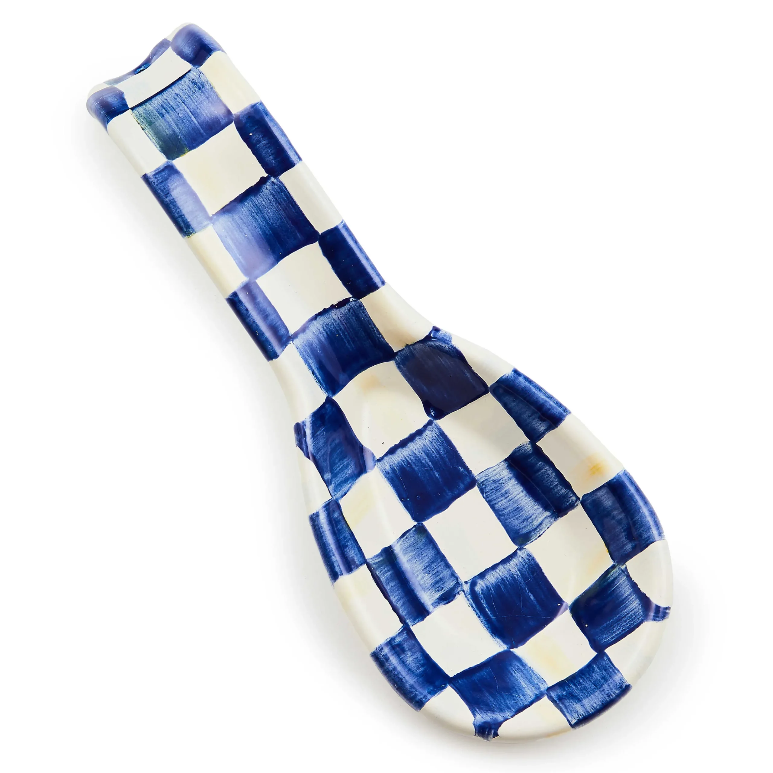 MacKenzie-Childs Royal Check Spoon Rest| Kitchen Utensils & Tools