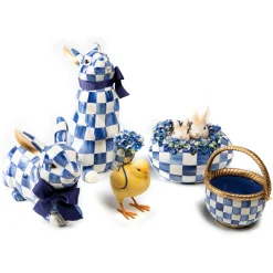 MacKenzie-Childs Royal Check Standing Bunny| Easter|Spring