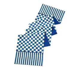 MacKenzie-Childs Royal Check Table Runner| Kitchen & Table Linens