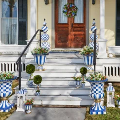 MacKenzie-Childs Royal Check Trophy Topiary| Spring|The Fall Shop