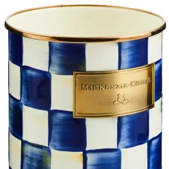 MacKenzie-Childs Royal Check Utensil Holder| Kitchen Storage & Organization