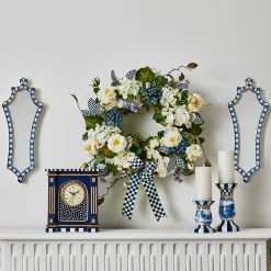 MacKenzie-Childs Royal Check Wall Mirror| Room Accents