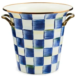MacKenzie-Childs Royal Check Wine Cooler| Drinkware|Bar Entertaining