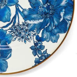 MacKenzie-Childs Royal English Garden Enamel Salad/Dessert Plate| Spring|Dinnerware & Flatware