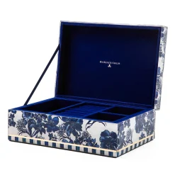 MacKenzie-Childs Royal English Garden Jewelry Box| Spring|Room Accents
