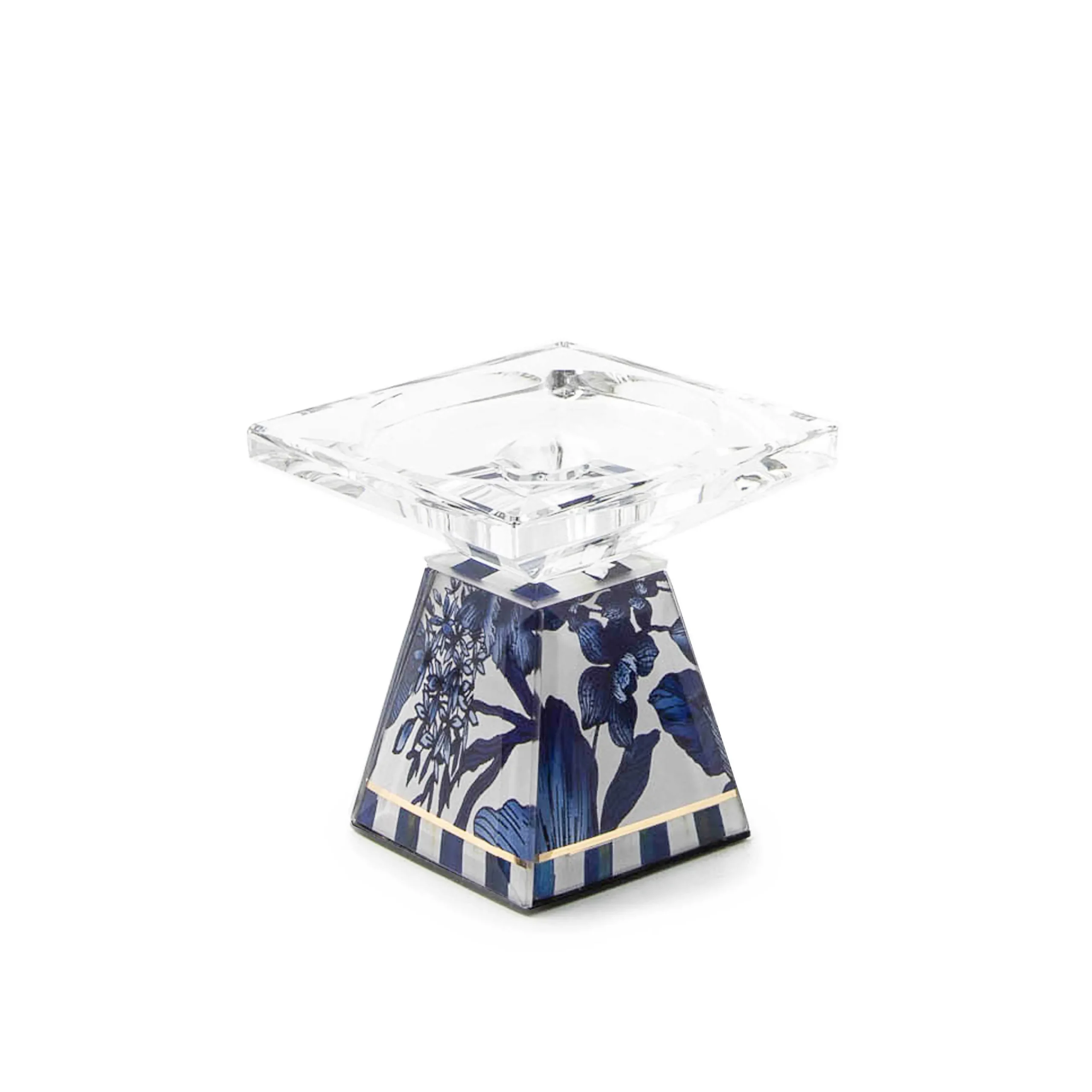 MacKenzie-Childs Royal English Garden Short Candle Holder| Spring|Candles & Fragrances
