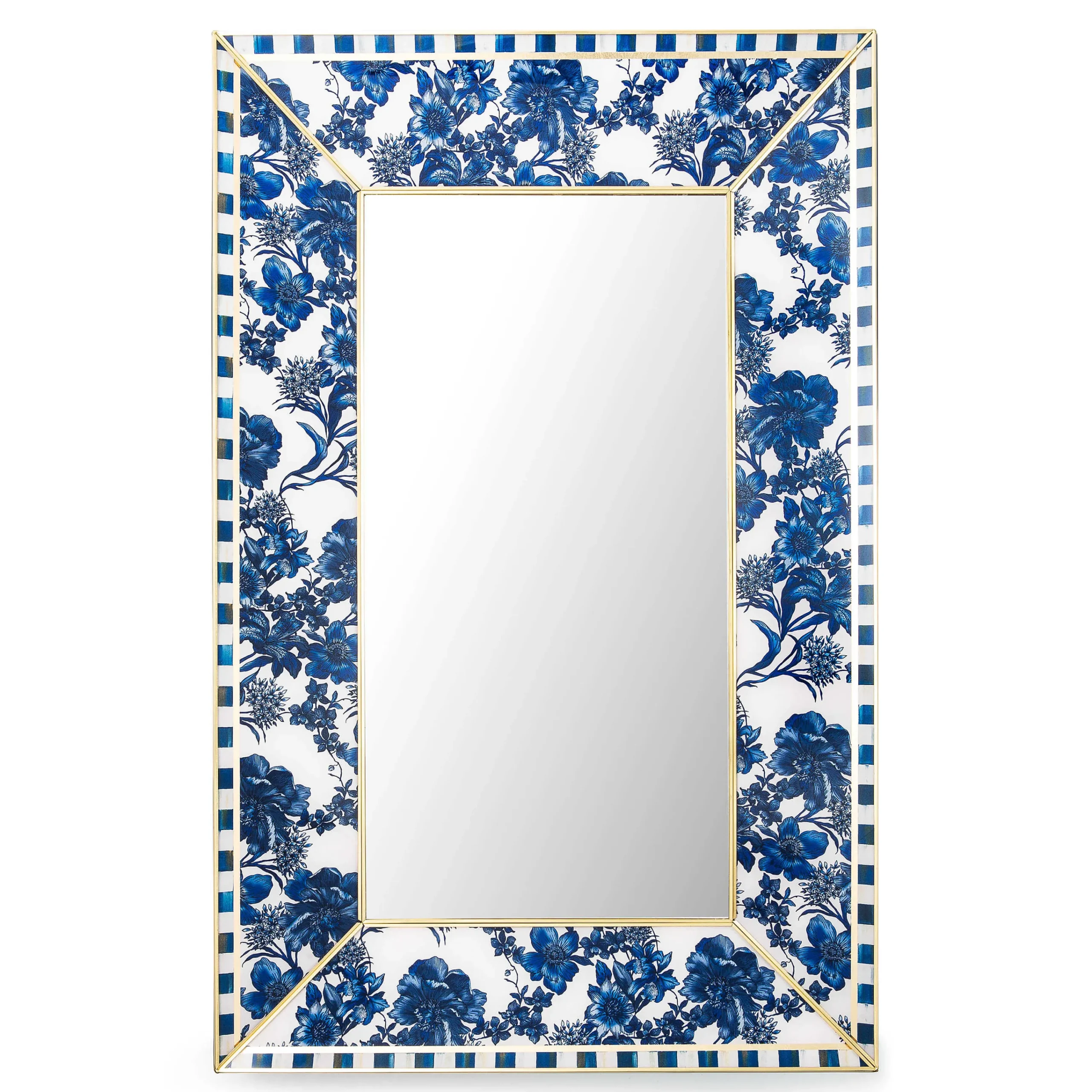 MacKenzie-Childs Royal English Garden Small Wall Mirror| Room Accents