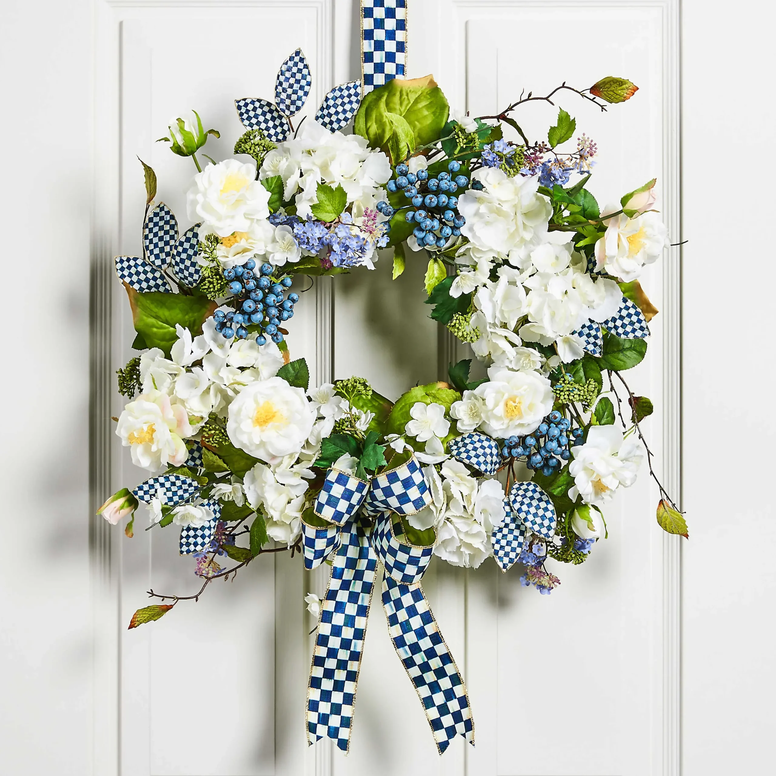 MacKenzie-Childs Royal Fresh Cut Wreath| Easter|Spring