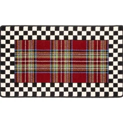 MacKenzie-Childs Royal Stewart Tartan Rug - 2'3 x 3'9| Holiday|Rugs