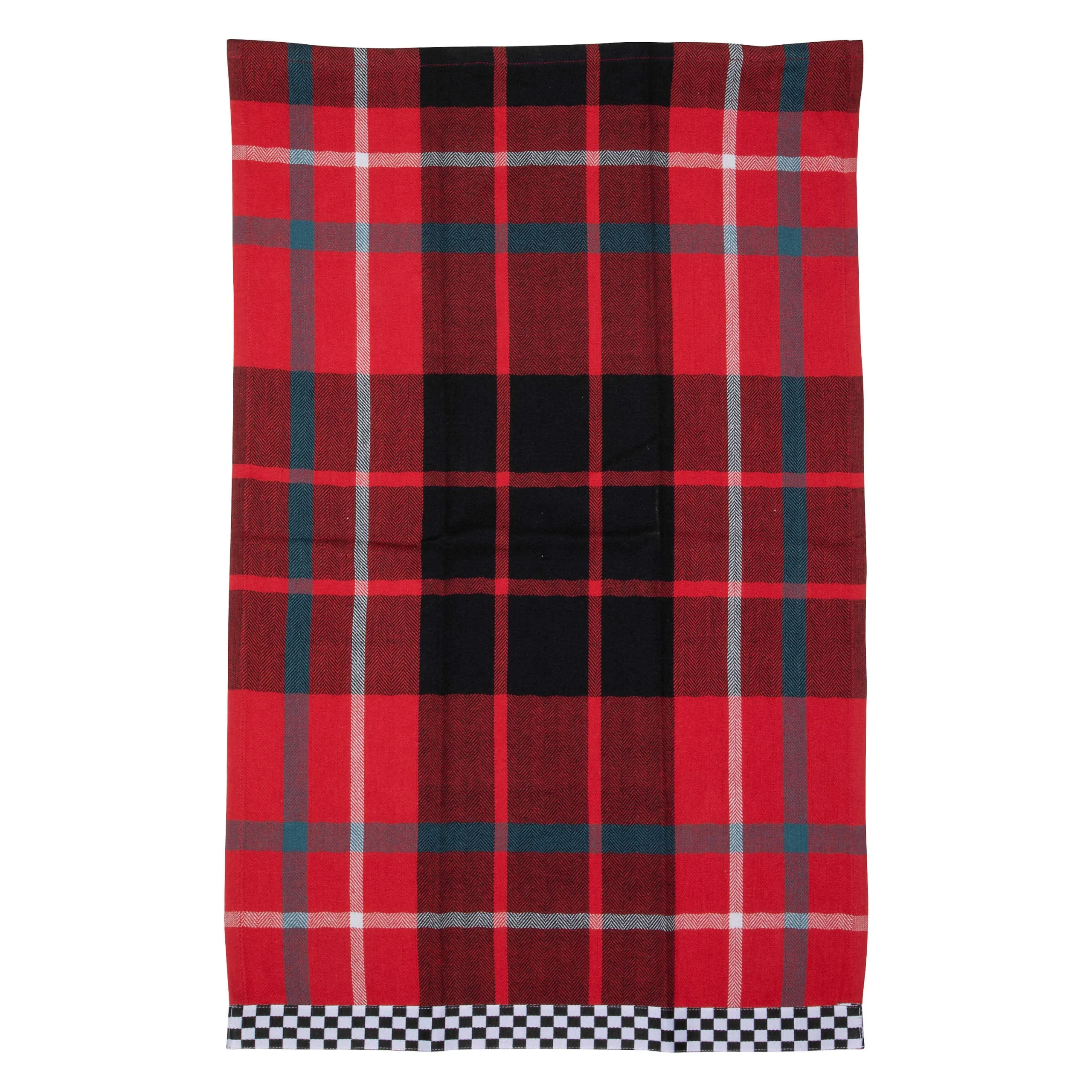 MacKenzie-Childs Royal Stewart Woven Dish Towels, Set of 3| Holiday|Kitchen & Dining Sets
