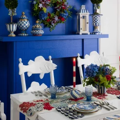MacKenzie-Childs Royal Stripe Lantern| Spring|The Fall Shop