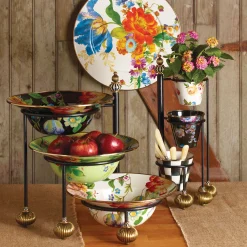 MacKenzie-Childs Serving Stand - Large| Table Accessories|Serveware