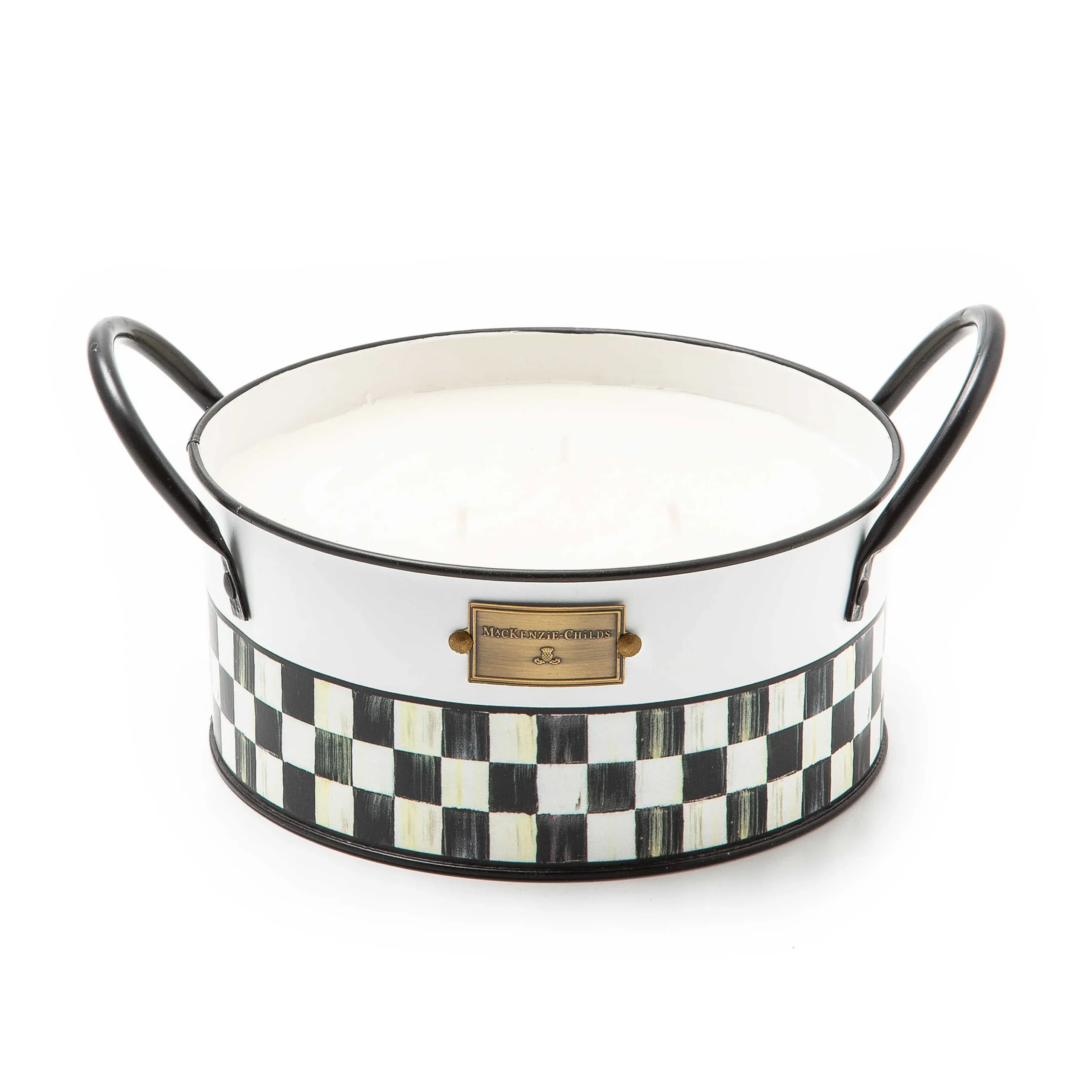 MacKenzie-Childs Spectator Large Citronella Candle| Candles & Fragrances|Outdoor