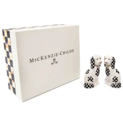 MacKenzie-Childs Staffordshire Dog Salt Pepper Set| Spring|Table Accessories