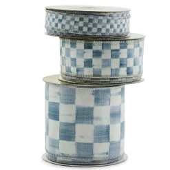 MacKenzie-Childs Sterling Check 1 Ribbon| Finishing Touches