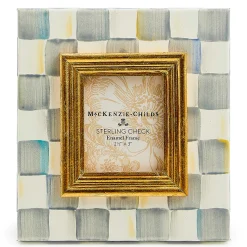 MacKenzie-Childs Sterling Check 2.5 x 3 Frame| Room Accents