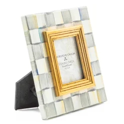MacKenzie-Childs Sterling Check 2.5 x 3 Frame| Room Accents