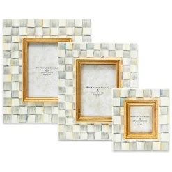 MacKenzie-Childs Sterling Check 2.5 x 3 Frame| Room Accents