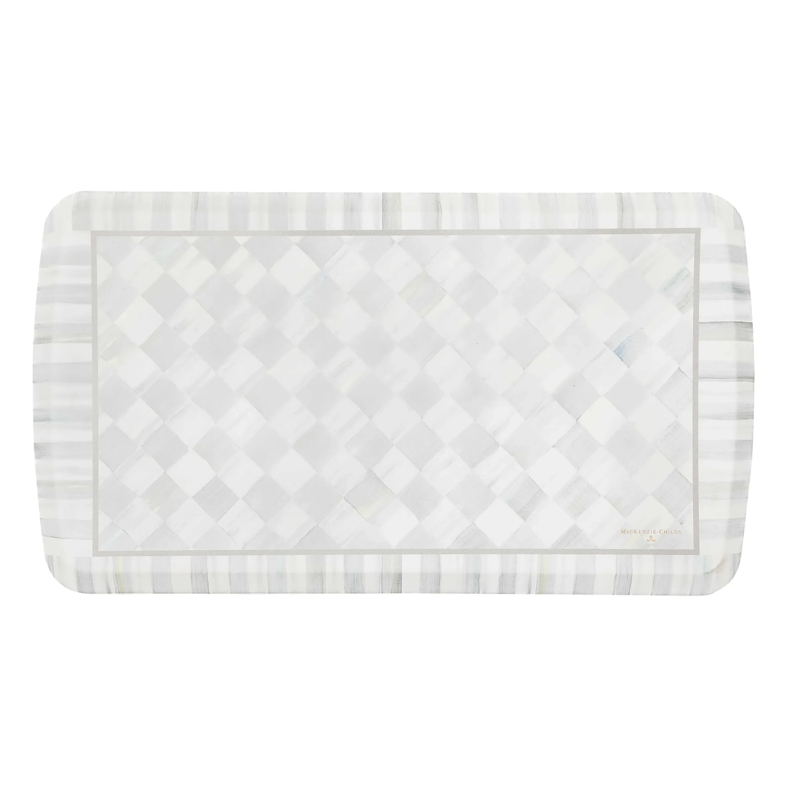 MacKenzie-Childs Sterling Check 20 x 36 GelPro Comfort Mat| Rugs