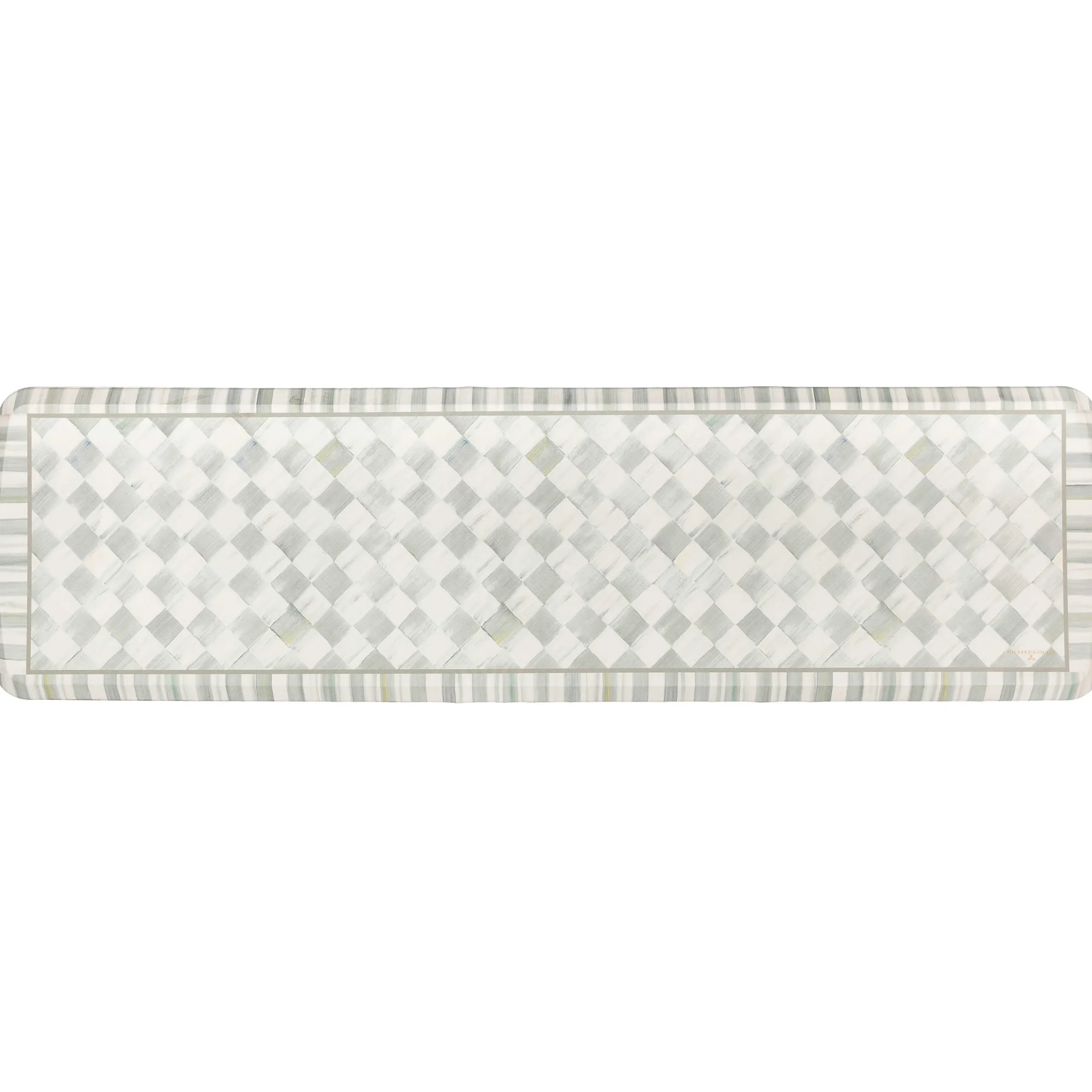 MacKenzie-Childs Sterling Check 20 x 72 GelPro Comfort Mat| Rugs