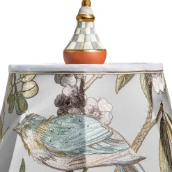 MacKenzie-Childs Sterling Check Atelier Floor Lamp| Lighting