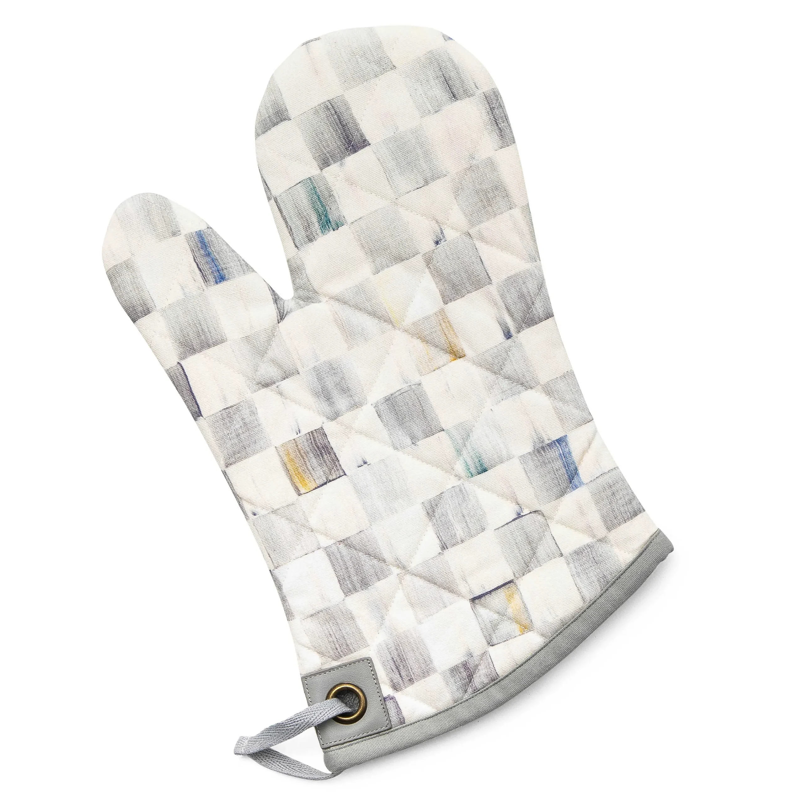 MacKenzie-Childs Sterling Check Bistro Oven Mitt| Kitchen & Table Linens|Kitchen Utensils & Tools