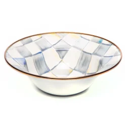 MacKenzie-Childs Sterling Check Breakfast Bowl| Dinnerware & Flatware