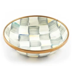 MacKenzie-Childs Sterling Check Dipping Bowl| Serveware