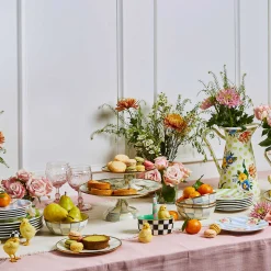 MacKenzie-Childs Sterling Check Everyday Bowl| Bar Entertaining|Dinnerware & Flatware