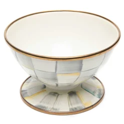 MacKenzie-Childs Sterling Check Ice Cream Dish| Dinnerware & Flatware