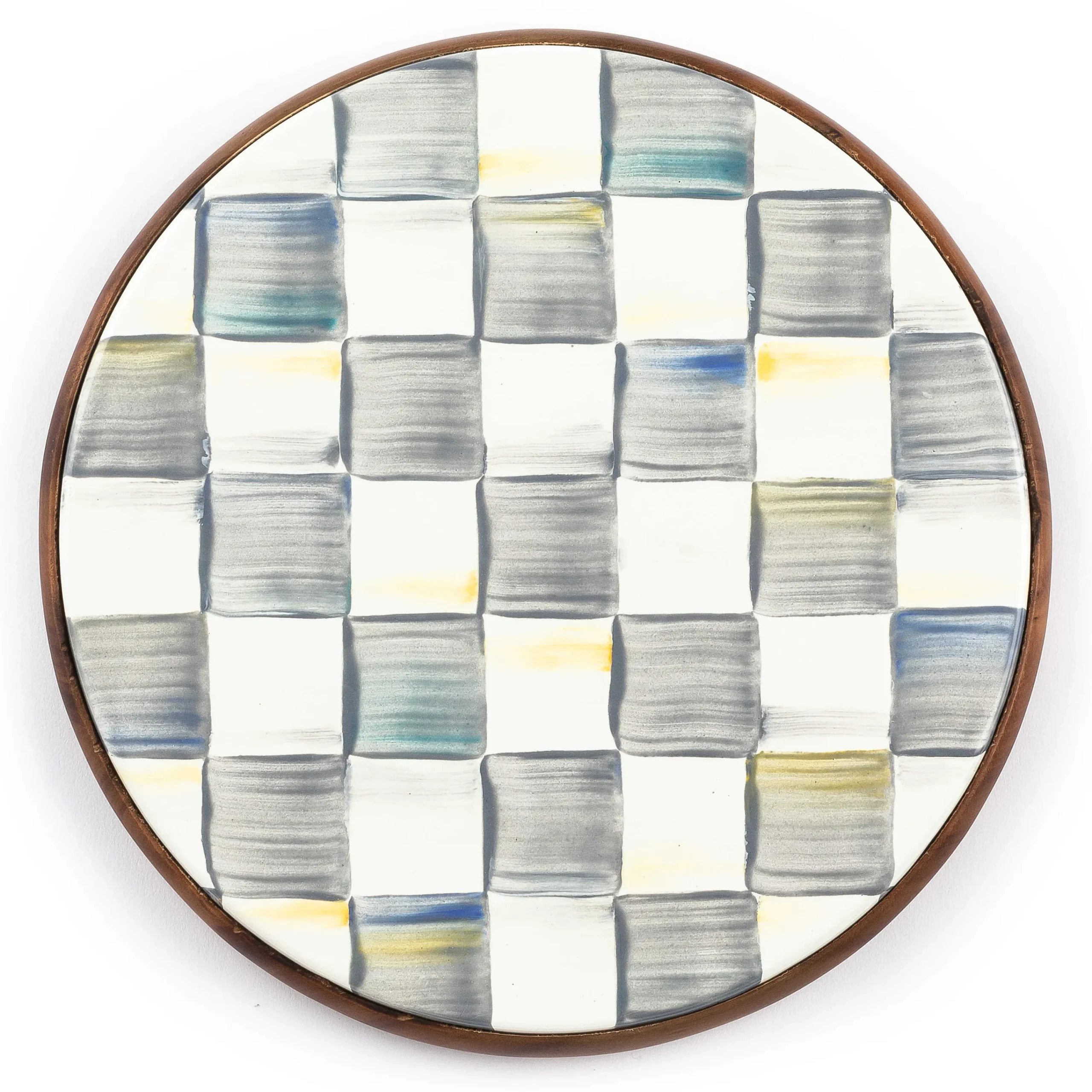MacKenzie-Childs Sterling Check Large Trivet| Fall Entertaining|Kitchen Utensils & Tools