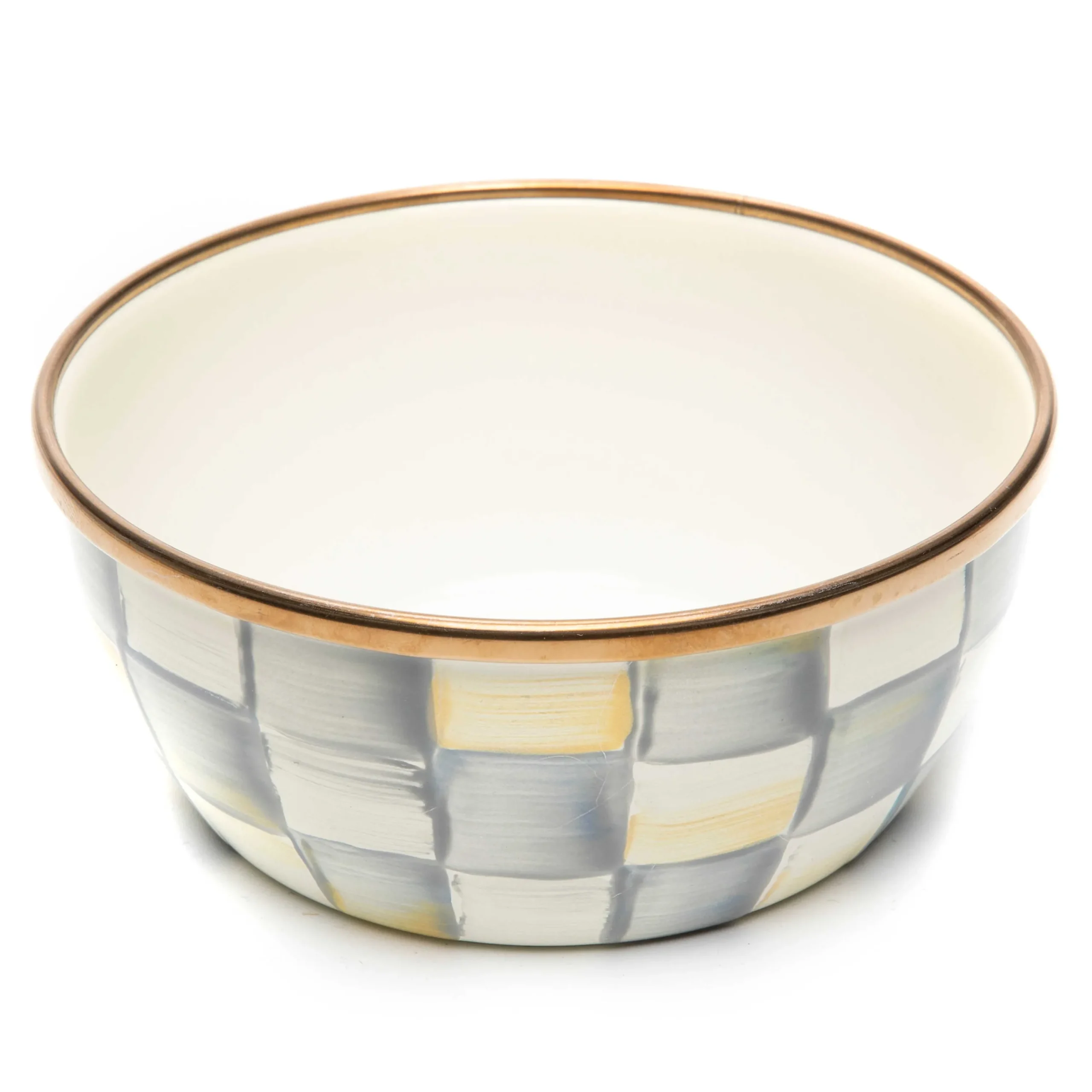 MacKenzie-Childs Sterling Check Pinch Bowl| Fall Entertaining|Bar Entertaining