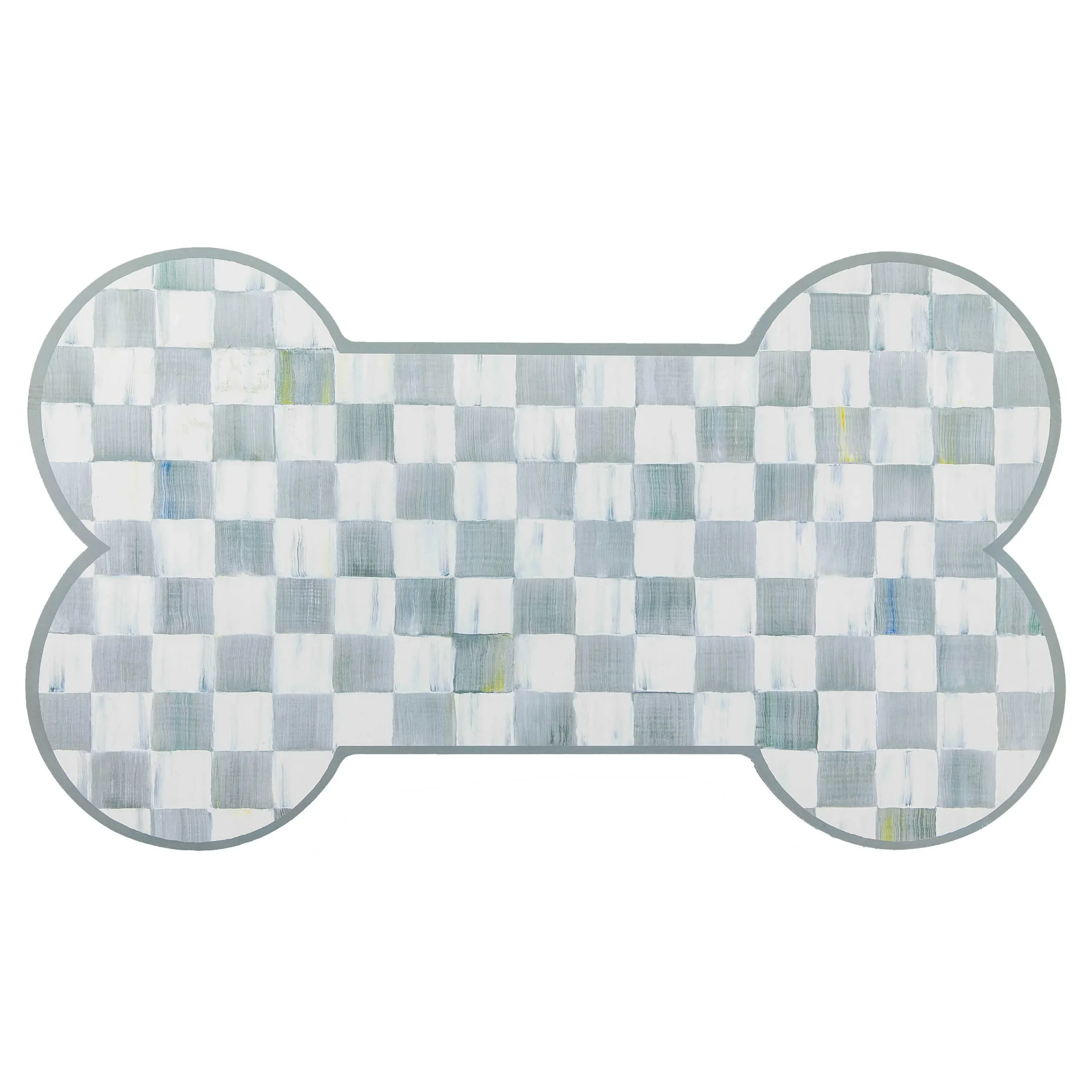 MacKenzie-Childs Sterling Check Pup Placemat| Accessories