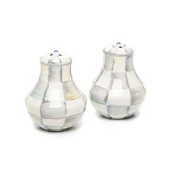 MacKenzie-Childs Sterling Check Salt Pepper Shakers| Table Accessories|Serveware