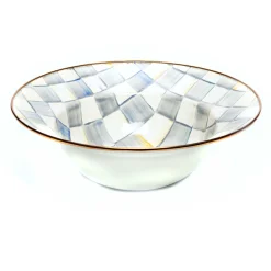 MacKenzie-Childs Sterling Check Serving Bowl| Serveware