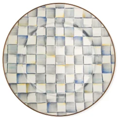 MacKenzie-Childs Sterling Check Serving Platter| Bar Entertaining|Serveware