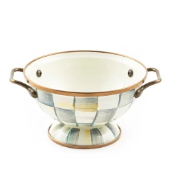 MacKenzie-Childs Sterling Check Simply Anything Bowl| Serveware