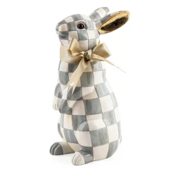 MacKenzie-Childs Sterling Check Standing Bunny| Easter|Spring
