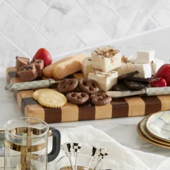 MacKenzie-Childs Sterling Check Supper Club Spreaders Set| Fall Entertaining|Serveware