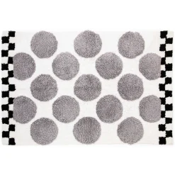 MacKenzie-Childs Sterling Dot Bath Rug| Rugs|Bath & Bath Accessories
