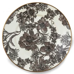 MacKenzie-Childs Sterling English Garden Enamel Dinner Plate| Spring|Dinnerware & Flatware