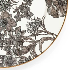 MacKenzie-Childs Sterling English Garden Enamel Charger/Plate| Spring|Dinnerware & Flatware