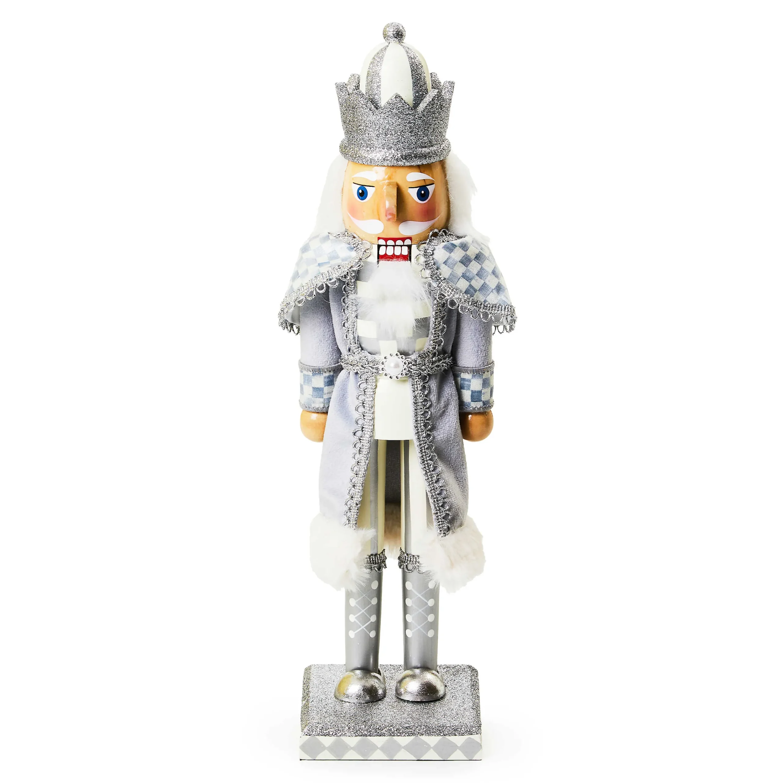 MacKenzie-Childs Sterling Silver Nutcracker| Holiday|Room Accents