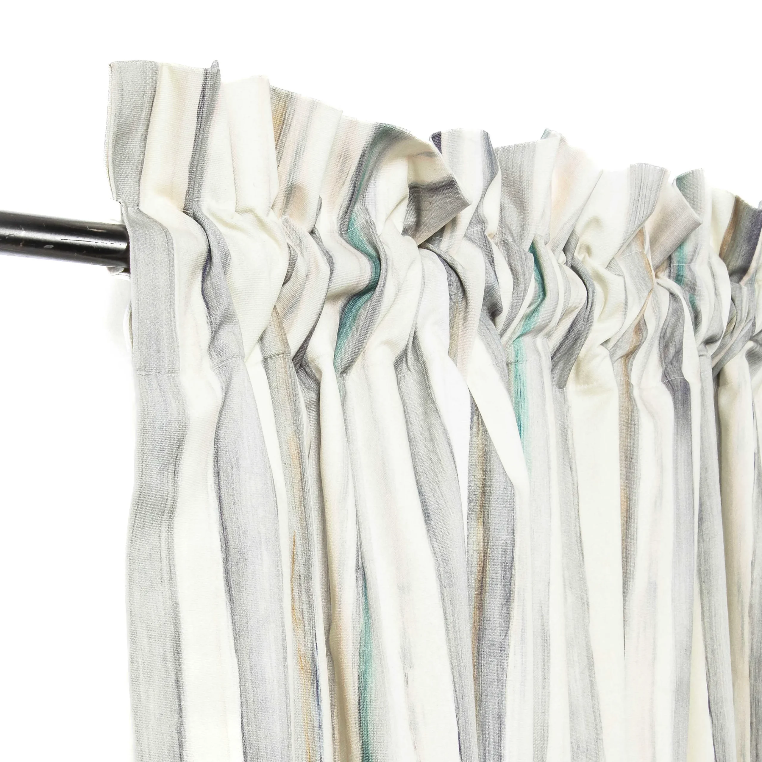 MacKenzie-Childs Sterling Stripe Curtain Panel| Room Accents