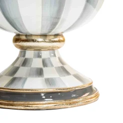 MacKenzie-Childs Sterling Stripe Urn| Spring|The Fall Shop